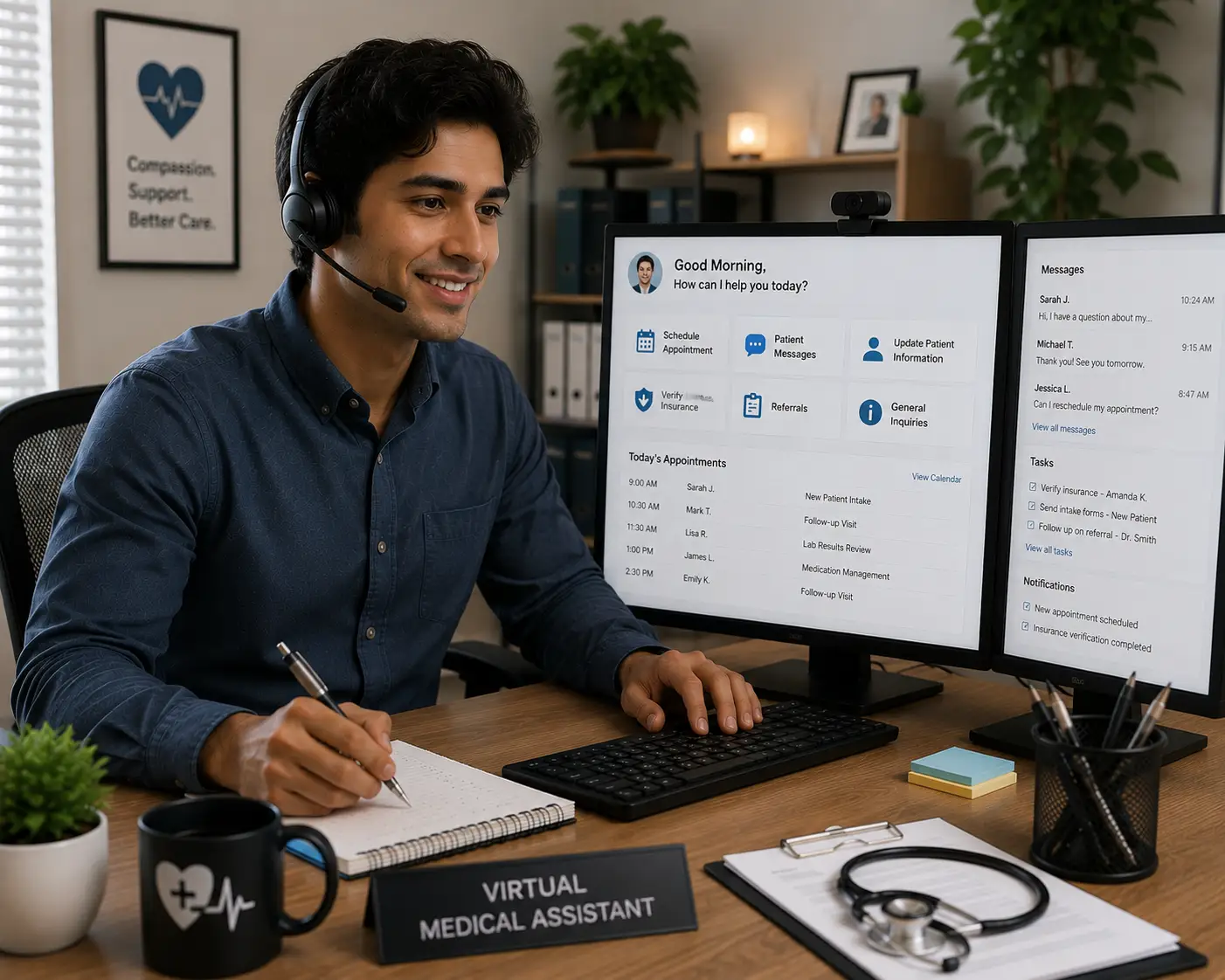 How Virtual Assistants Can Boost Efficiency for Private Practices