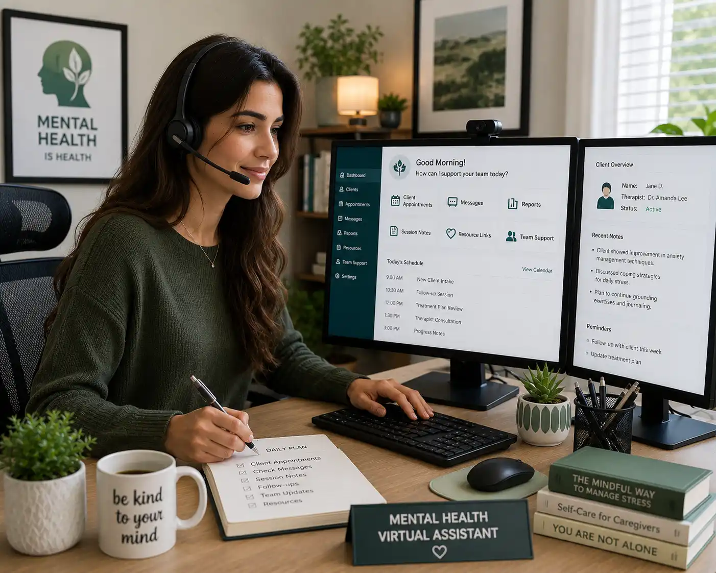Mental Health Virtual Assistant service