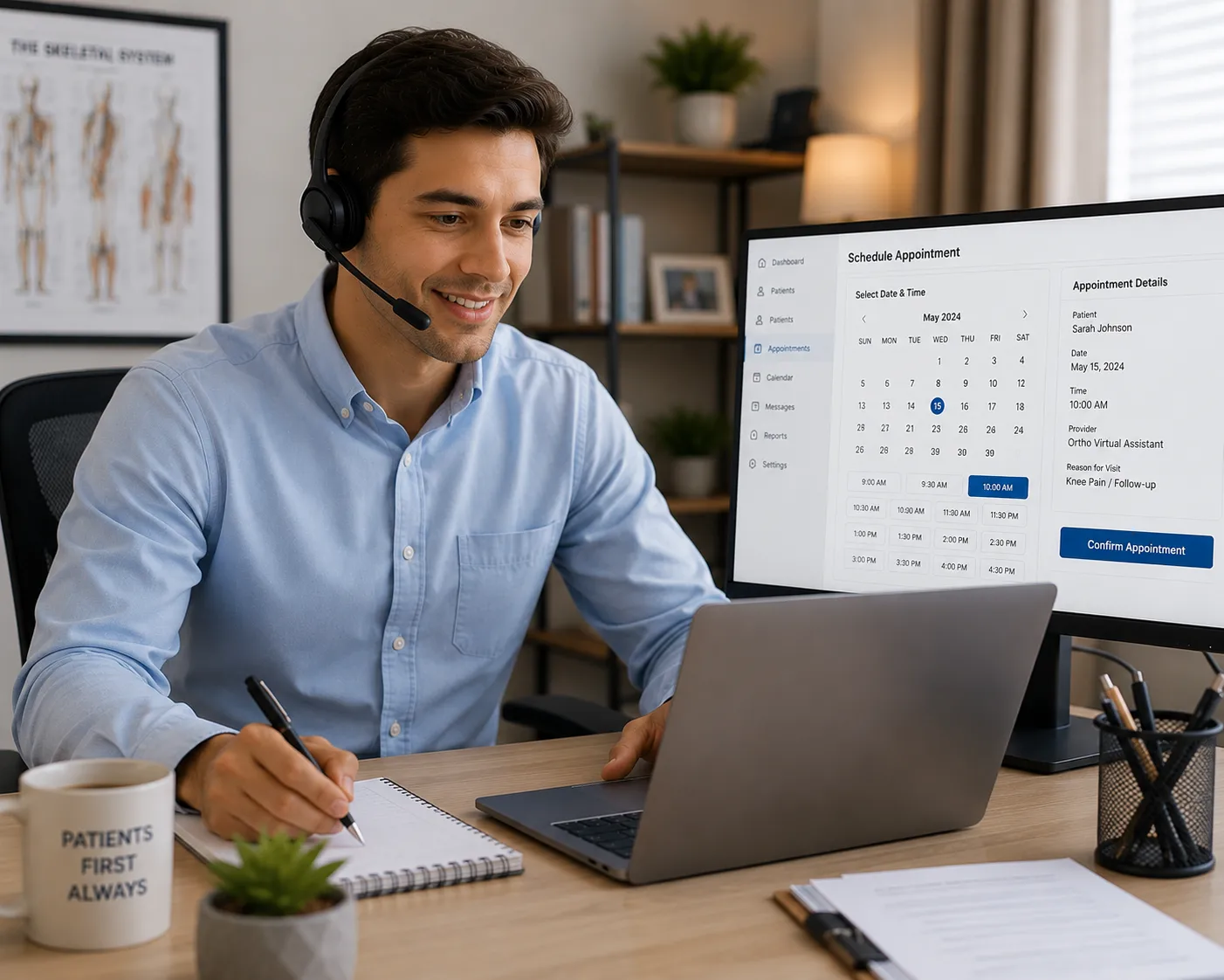 Virtual Assistant Orthopedic Surgery Practices