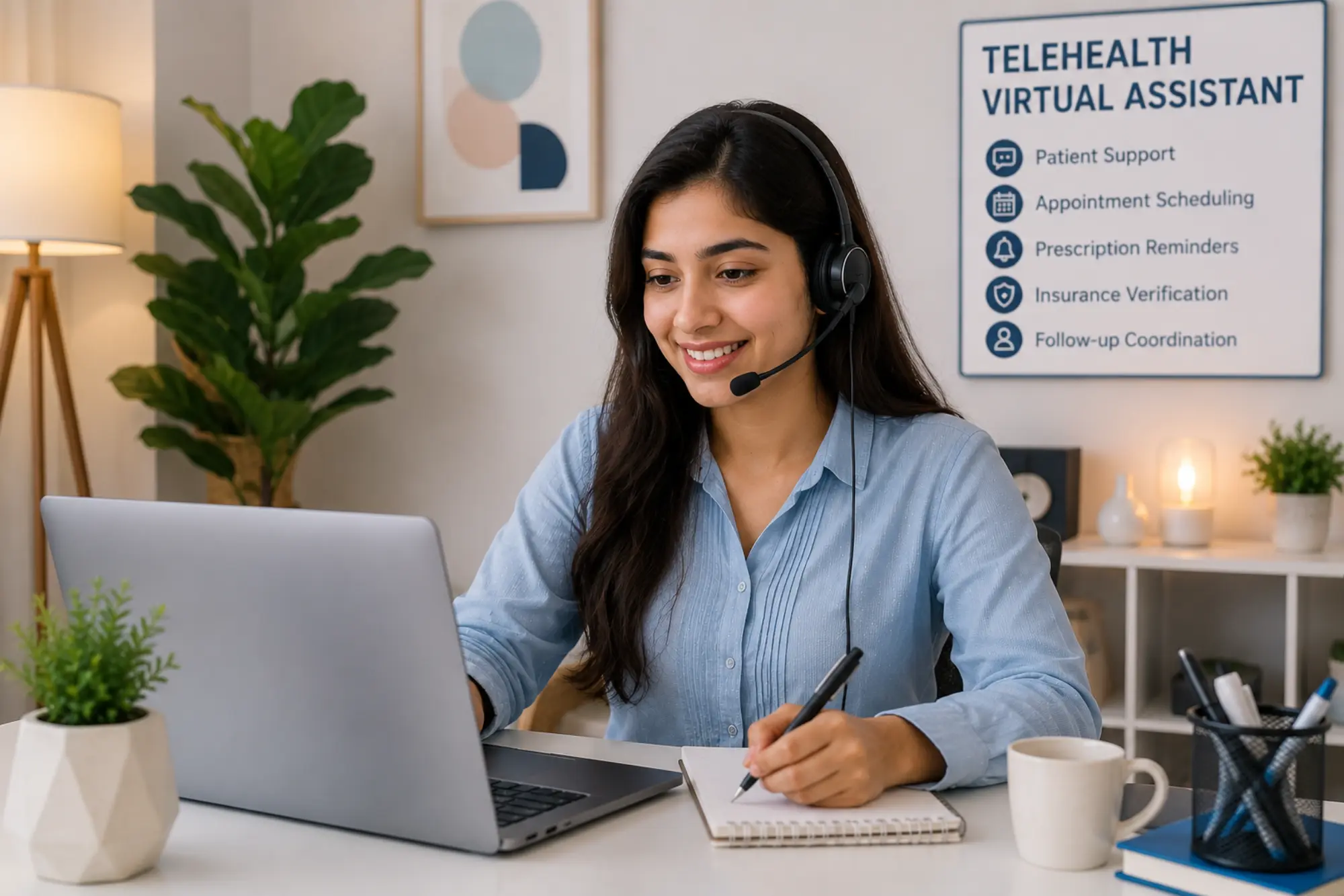 Telehealth virtual assistant